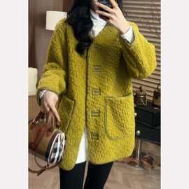 羊羔毛皮毛一体外套女2025秋冬新款爆款小香风超好看保暖上衣