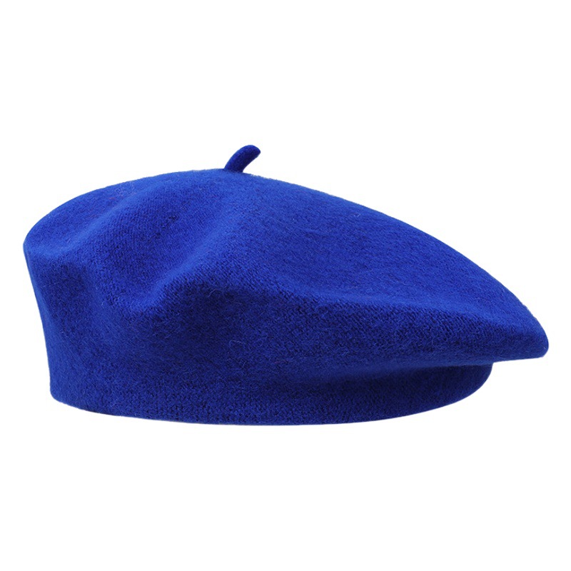 Korean Fashion New Autumn and Winter Women's Beret Retro Casual All-match Women's Dome Painter's Hat Beret