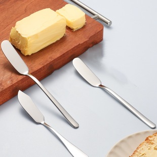 Butter Knife, Butter Knife, Jam Knife, Butter Spatula, Thickeneded Stainless Steel Spatula, Cream Knife, Western Food Knife