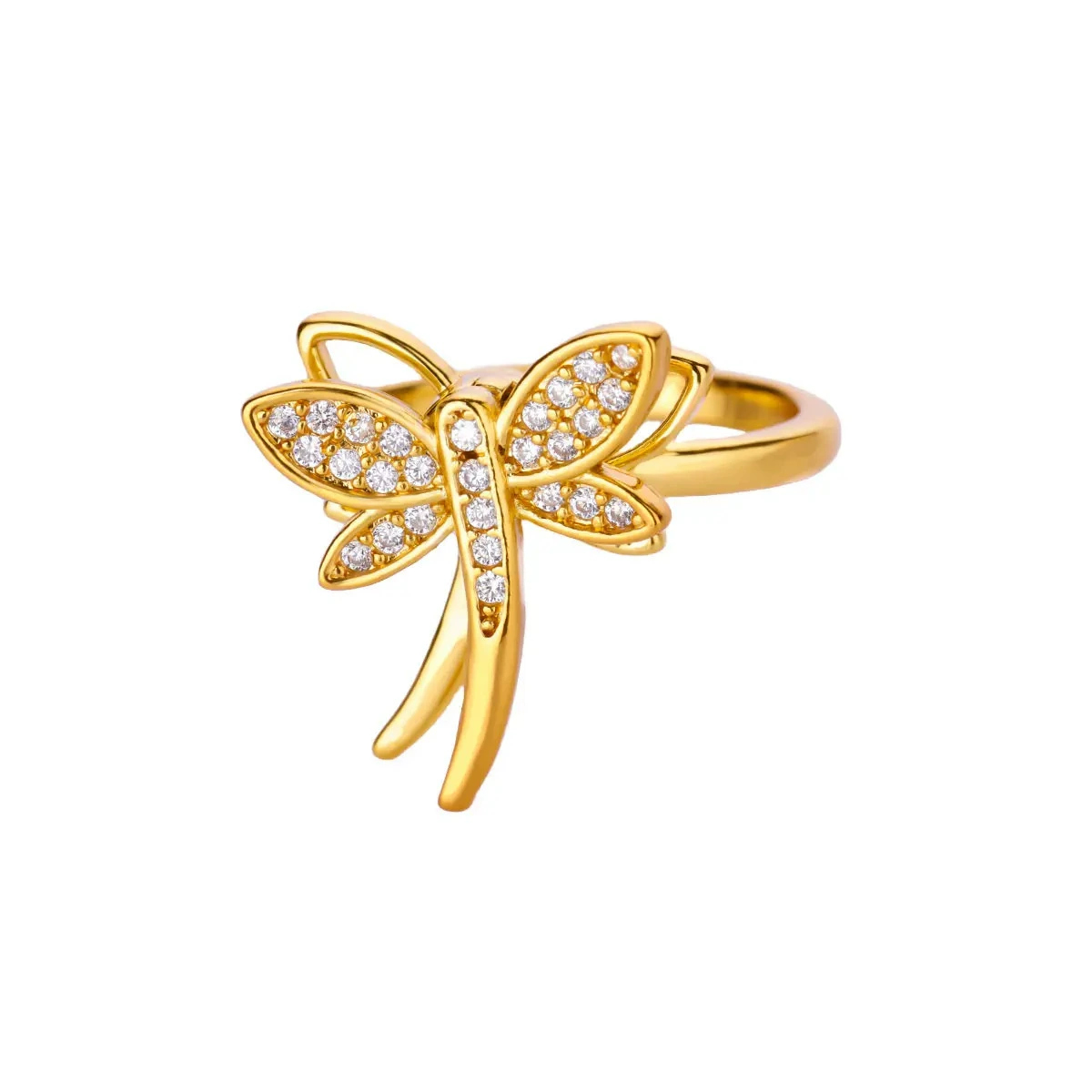 Ring, Amazon, diamond encrusted, 18 carat, flowered