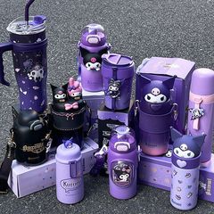 Sanrio Kurome Insulated Cup 2023 New Water Cup Girls High-Looking Portable Insulated Kettle Birthday Gift