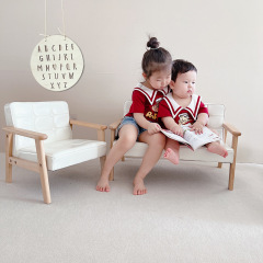 子供部屋木製ベビー幼稚園かわいい読書コーナー写真撮影小さなソファベビースツールトレーニングクラスシートミニ