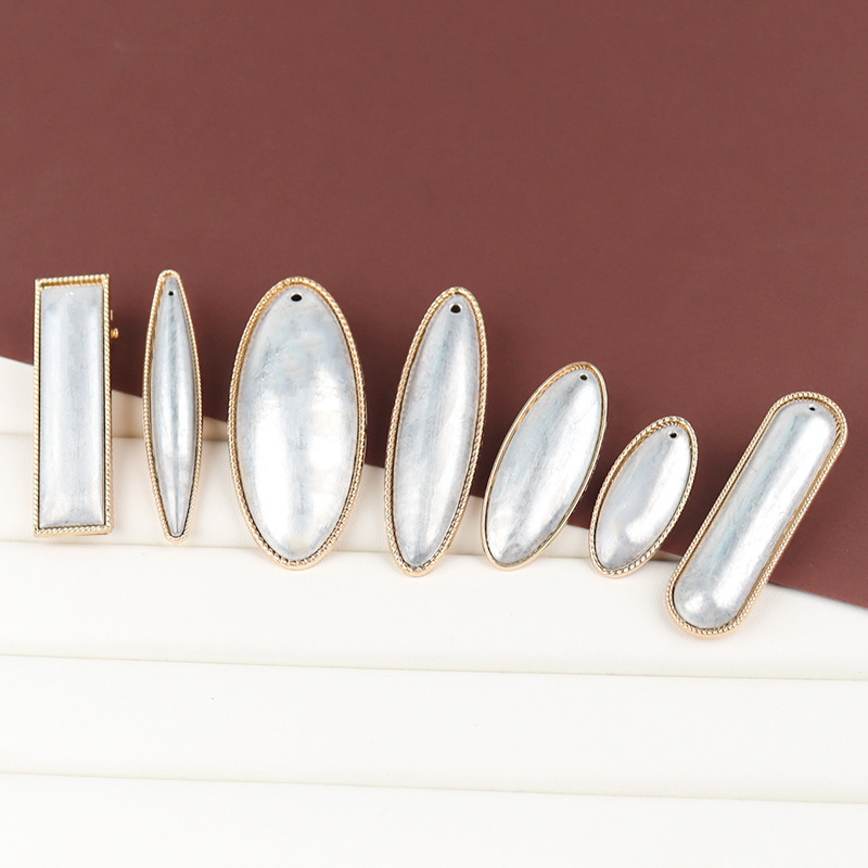 宋錦ヘアピンベース胚 DIY レザーレイヤー合金ヘアピン在庫あり工場直販ベースアクセサリー特殊形状ヘアピンカバー付き|undefined