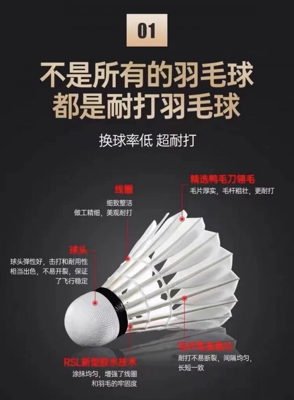 羽毛球4号5 号6 号7 号球室内外训练耐打飞行稳定亚狮龙包邮-阿里巴巴