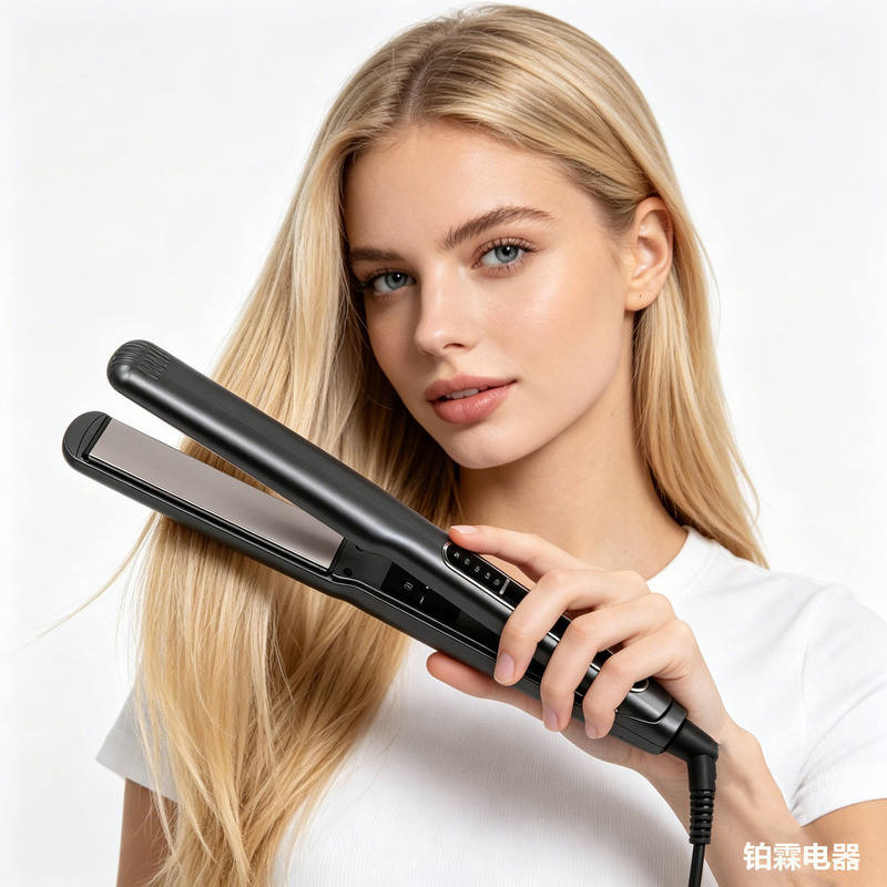 New Cross-Border Model Digital Display Narrow Version Hair Straightener Mch Temperature Control Hair Curler and Straightener Dual-Use Flat Iron with Negative Ions That Won'T Damage Hair New Cross-Border Model Digital Display Narrow Version Hair Straightener Mch Temperature Control Hair Curler and Straightener Dual-Use Flat Iron with Negative Ions That Won'T Damage Hair
