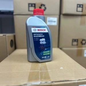 Аутентичная тормозная жидкость Bosch Dot4 для автомобилей Полностью синтезированное тормозное масло доктора