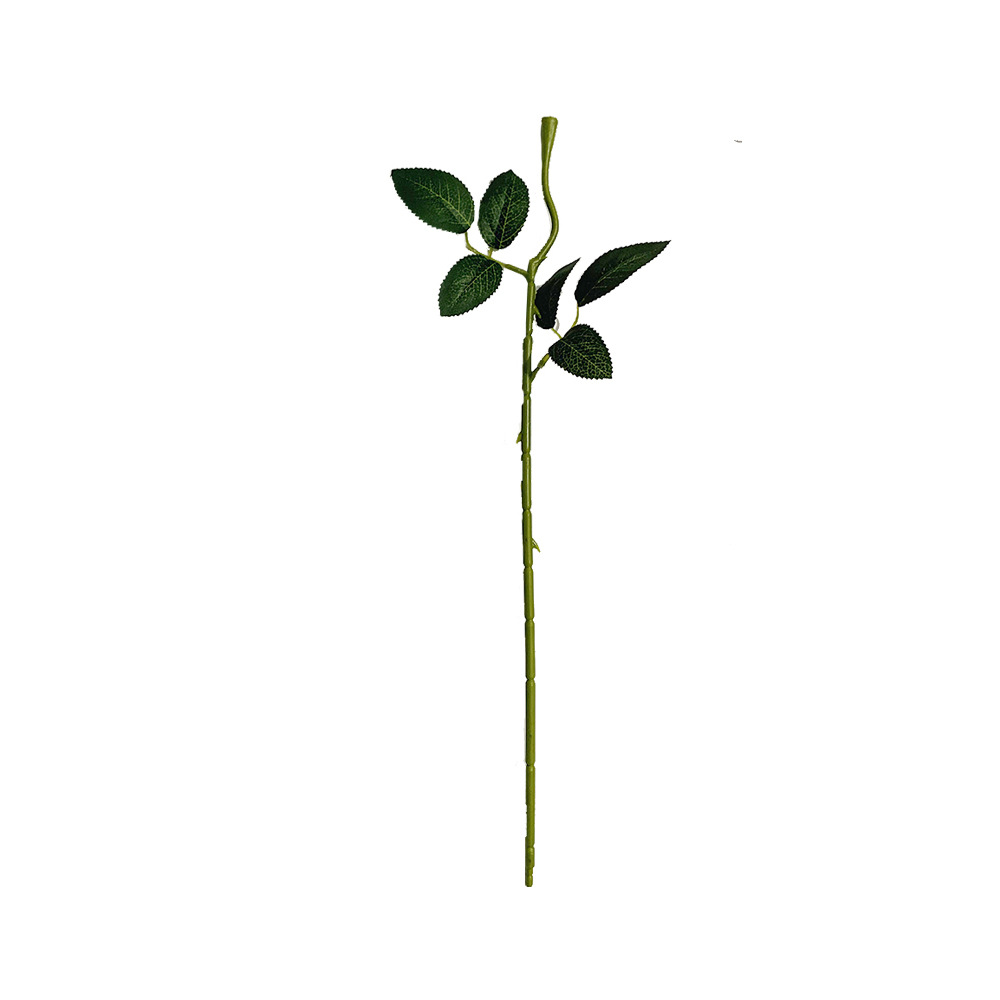 Malla de alambre de simulación Varilla de flor de rosa Varilla de flor de jabón de una sola rama Material hecho a mano Varilla de flor de alambre Fábrica de varilla de flor falsa al por mayor