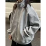 立领宽松大码休闲款卫衣