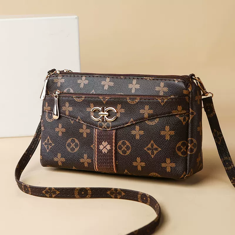 广州外贸女士挎包女跨境中年妈妈包多层单肩大容量零钱小包包批发