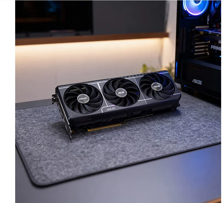 Видеокарта ASUS PRIME-RTX5060TI-O16G, 16 ГБ GDDR7, PCIe 5.0, поддержка DLSS 4
