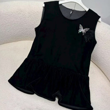 中老年女装秋季马甲时尚刺绣背心轻国风女装秋季新款高端减龄女装