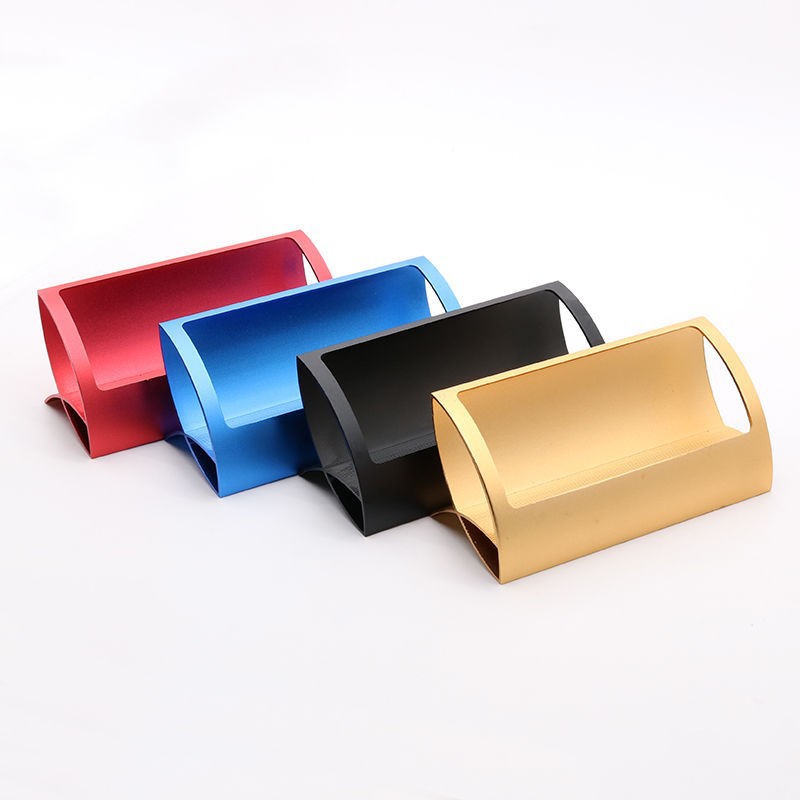 アルミ合金名刺入れq型収納名刺棚会展金属ビジネスファッション創意名刺入れロゴ