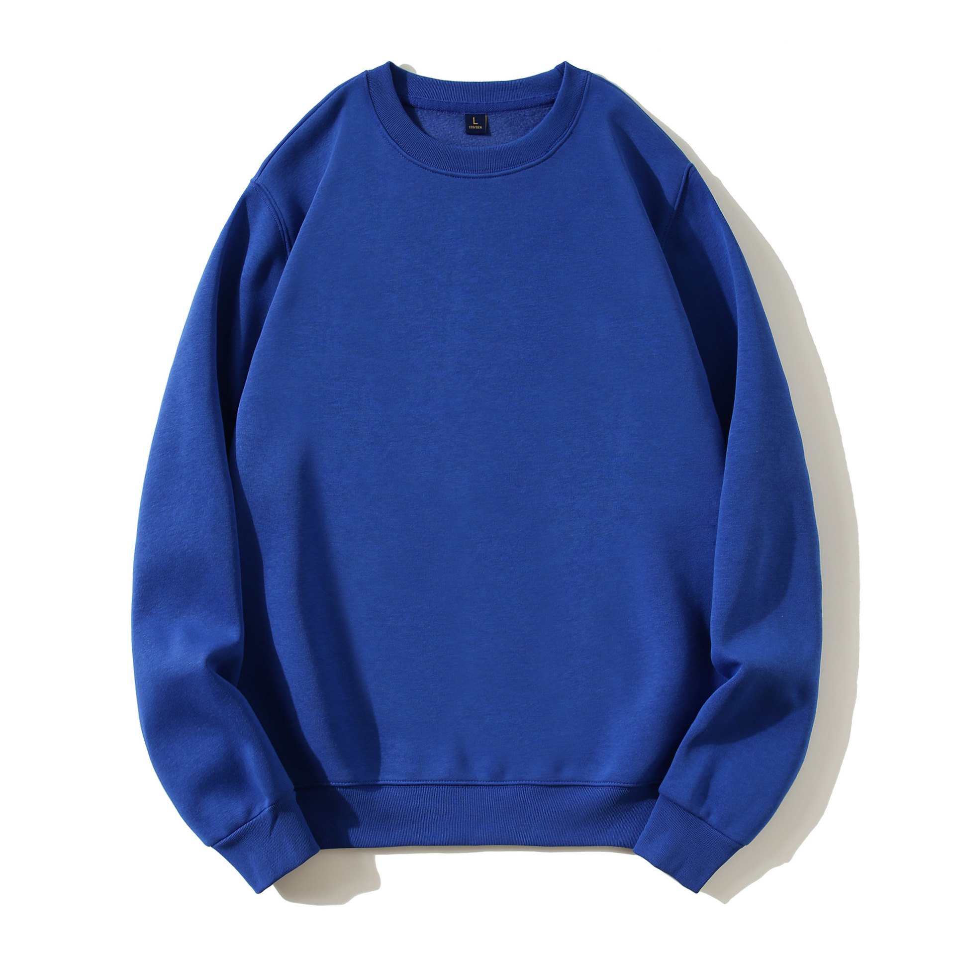 Camisas publicitarias de hombro de gran tamaño, camisas culturales, ropa de empleados, camisas de algodón de cuello redondo sueltas, logotipo impreso personalizado