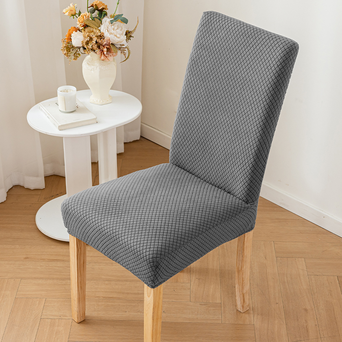 Funda para silla elástica especial transfronteriza Four Seasons Funda para silla de comedor jacquard general Funda para silla antideslizante y resistente al desgaste para el hogar al por mayor