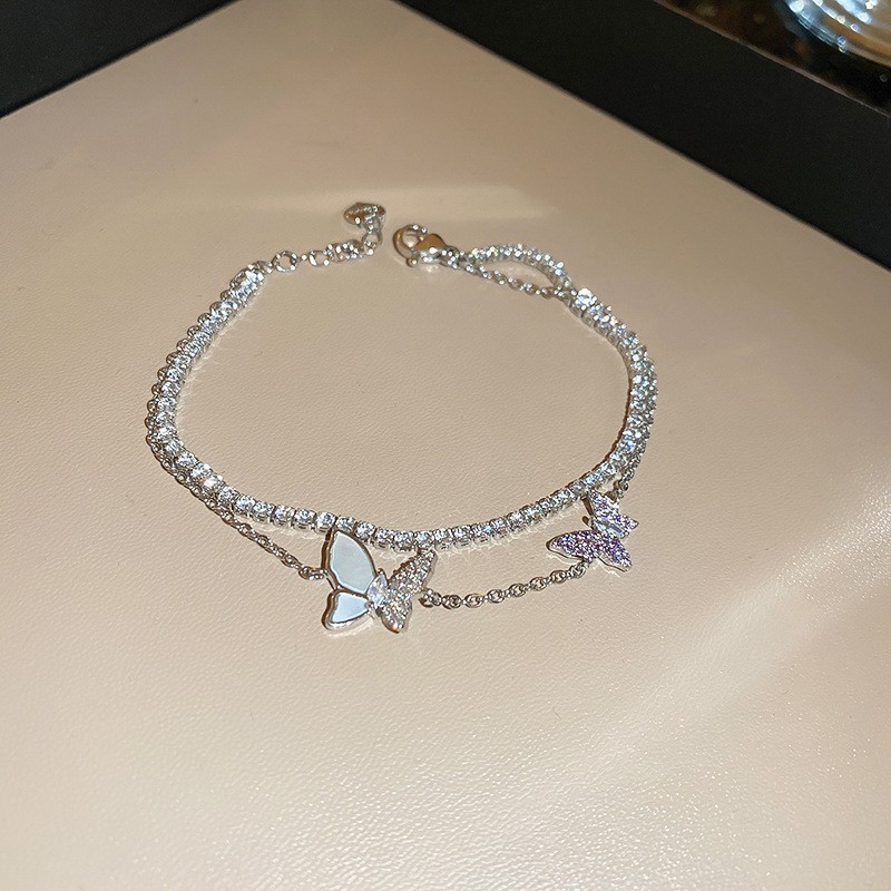 Zircon pulsera de geometría lujosa pulsera de alta sensación transfronteriza flash universal joyería de mano mujer fábrica de libros rojos al por mayor