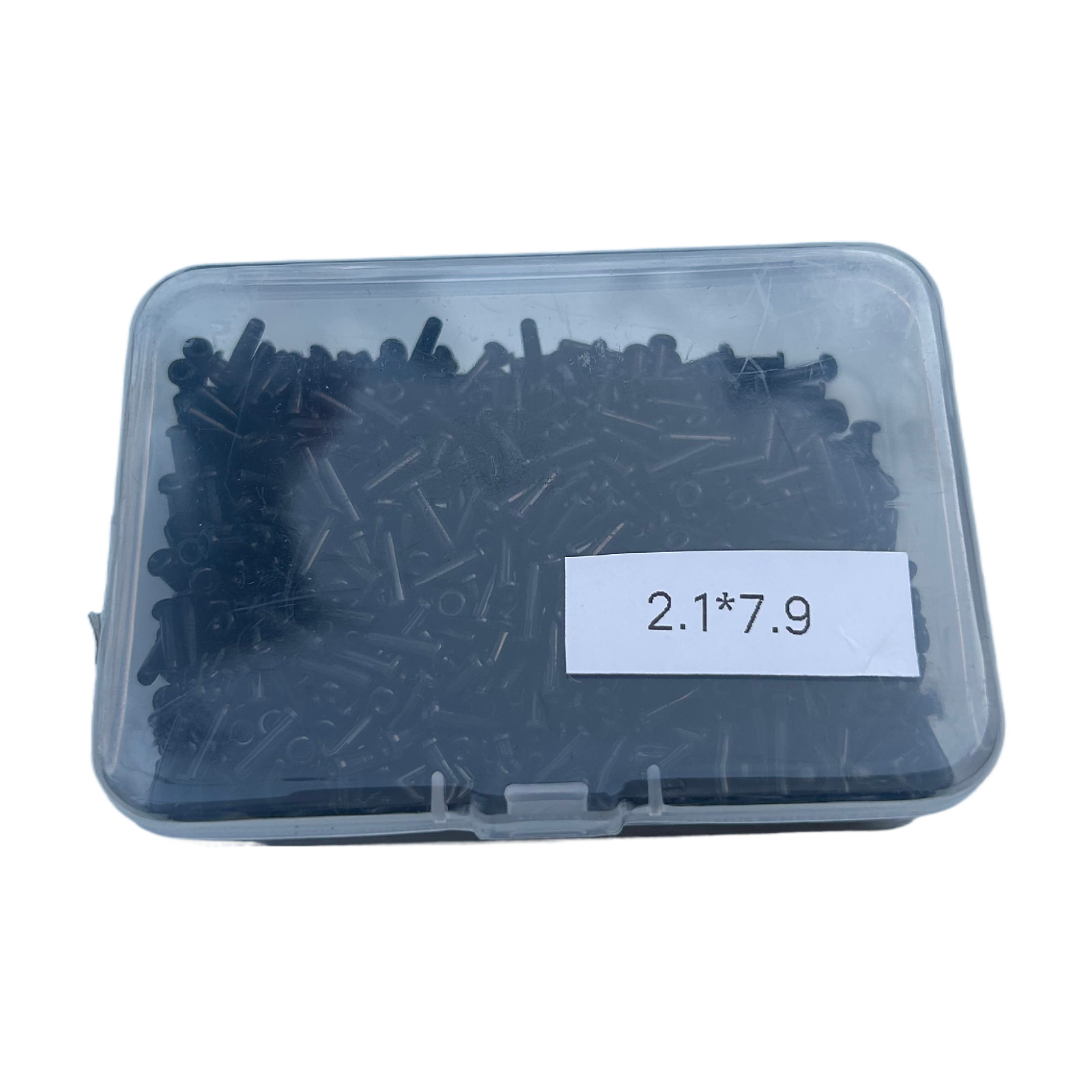 Nuevo estilo en caja de raqueta de bádminton tubo de protección de alambre manga de alambre agujero de alambre clavo de grano agujero de un solo hilo agujero de doble hilo doble pieza 20g