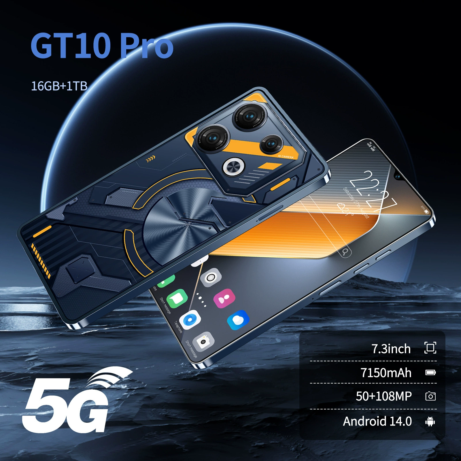 Explosion cross-border trade all-in-one GT10 Pro точка 16+1T умный глобальный источник внешней торговли, завод может выдать