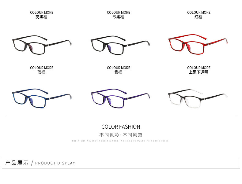 2821新型ブルーレイ防止老眼鏡男性女性高齢者携帯電話眼鏡100度-400度卸売り|undefined