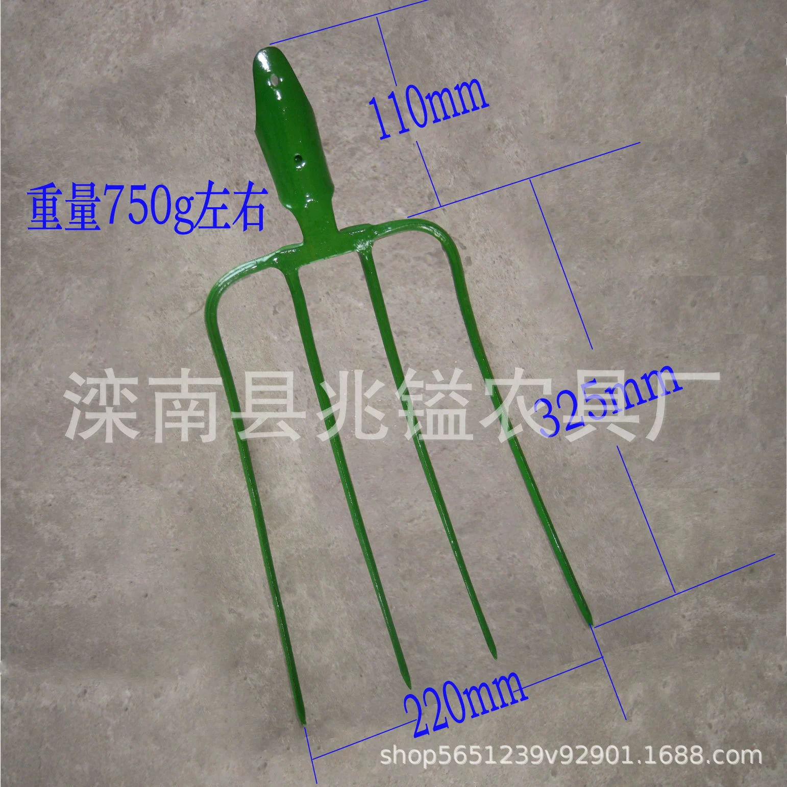 Старомодная твердая четырехзубая стальная вилка из марганцевой стали, цельнокованая вилка для сена, солома, мусор, сельскохозяйственное пастбище, завод по разведению