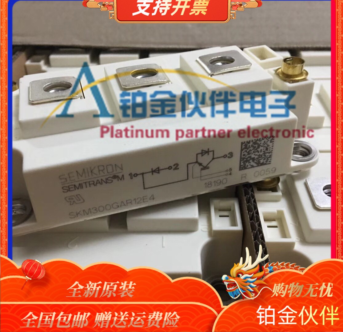 全新 SKM300GAR12E4 功率模块 IGBT功率模块  原装正品  欢迎咨询