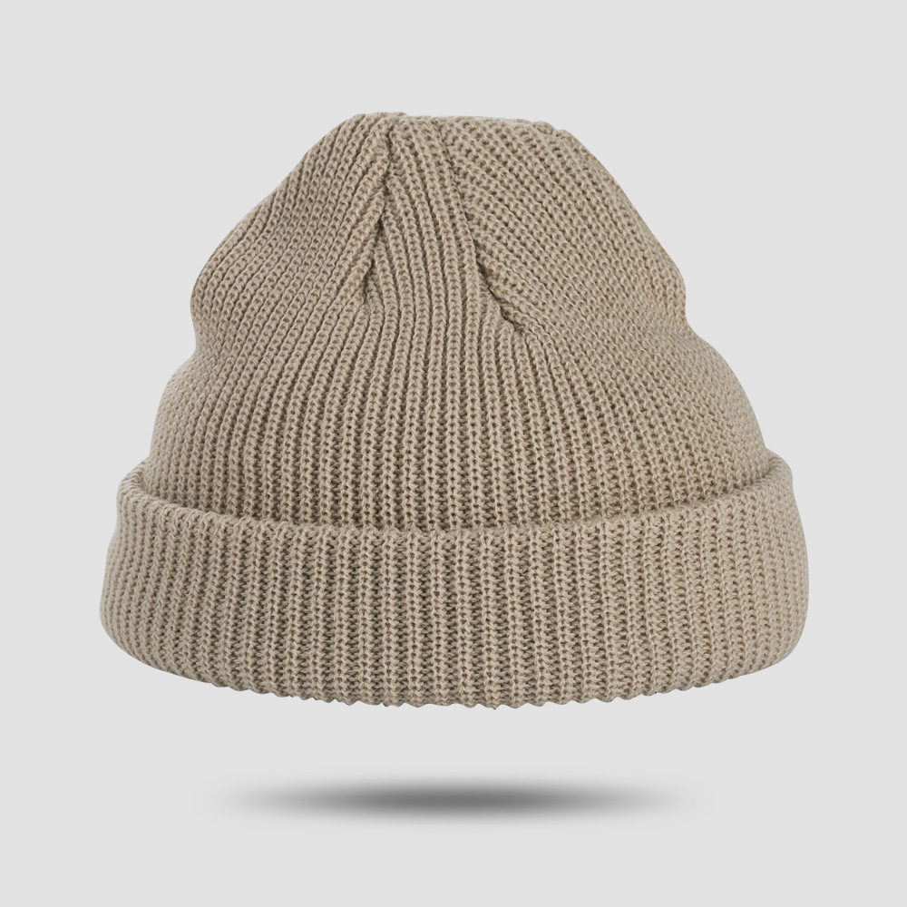 Exclusivo Para Productos De Punto Cruzado Sombrero De Punto De Color Sólido Para Mujer Otoño E Invierno Cálido Todo A Juego Gorro De Lana De Estilo Coreano Gorra De Hombre De Moda display picture 4