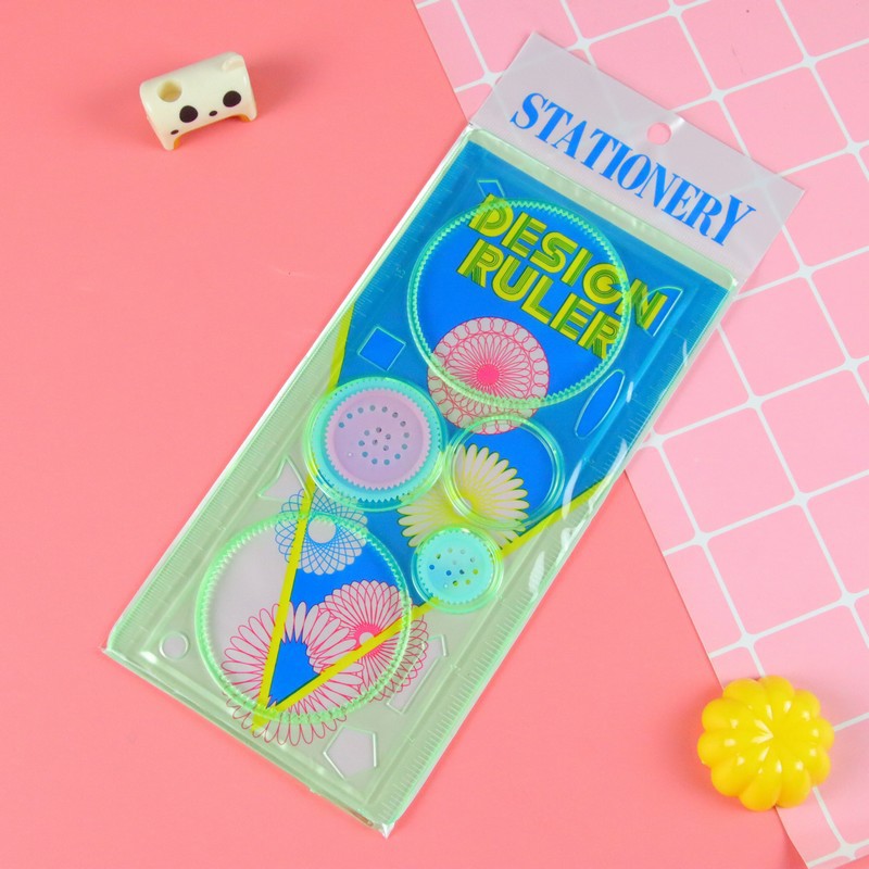 Regla Wanhua personalizada Regla de tablero de dibujo de variedad Regla de dibujo para niños y estudiantes Dibujo y pintura Regla Wanhua Set Regla