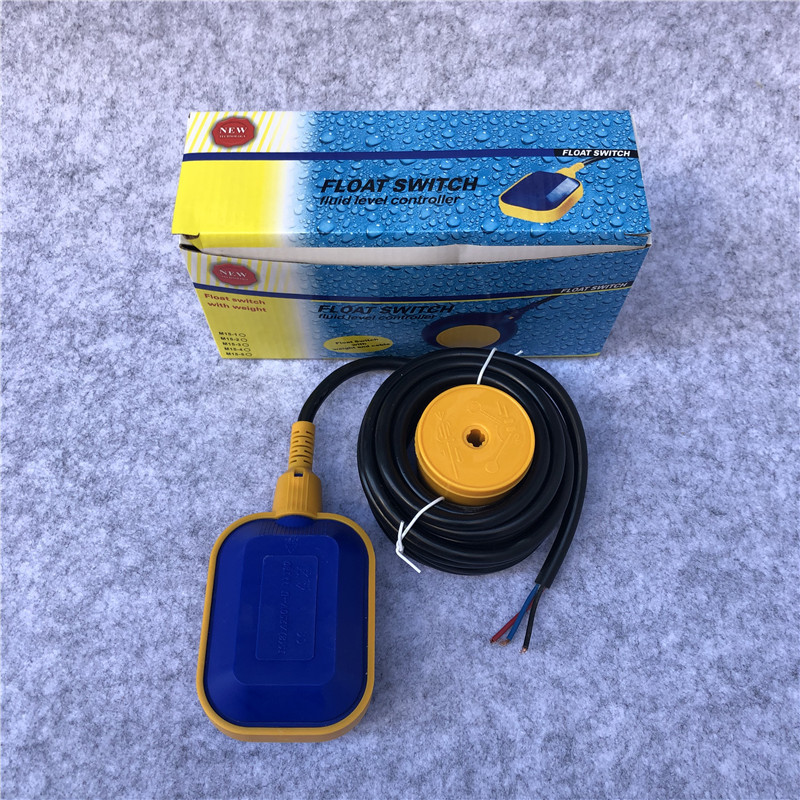 浮球开关液位控制器电缆式水位控制器3m/4m/5m UQX-61LPF-A  FQS