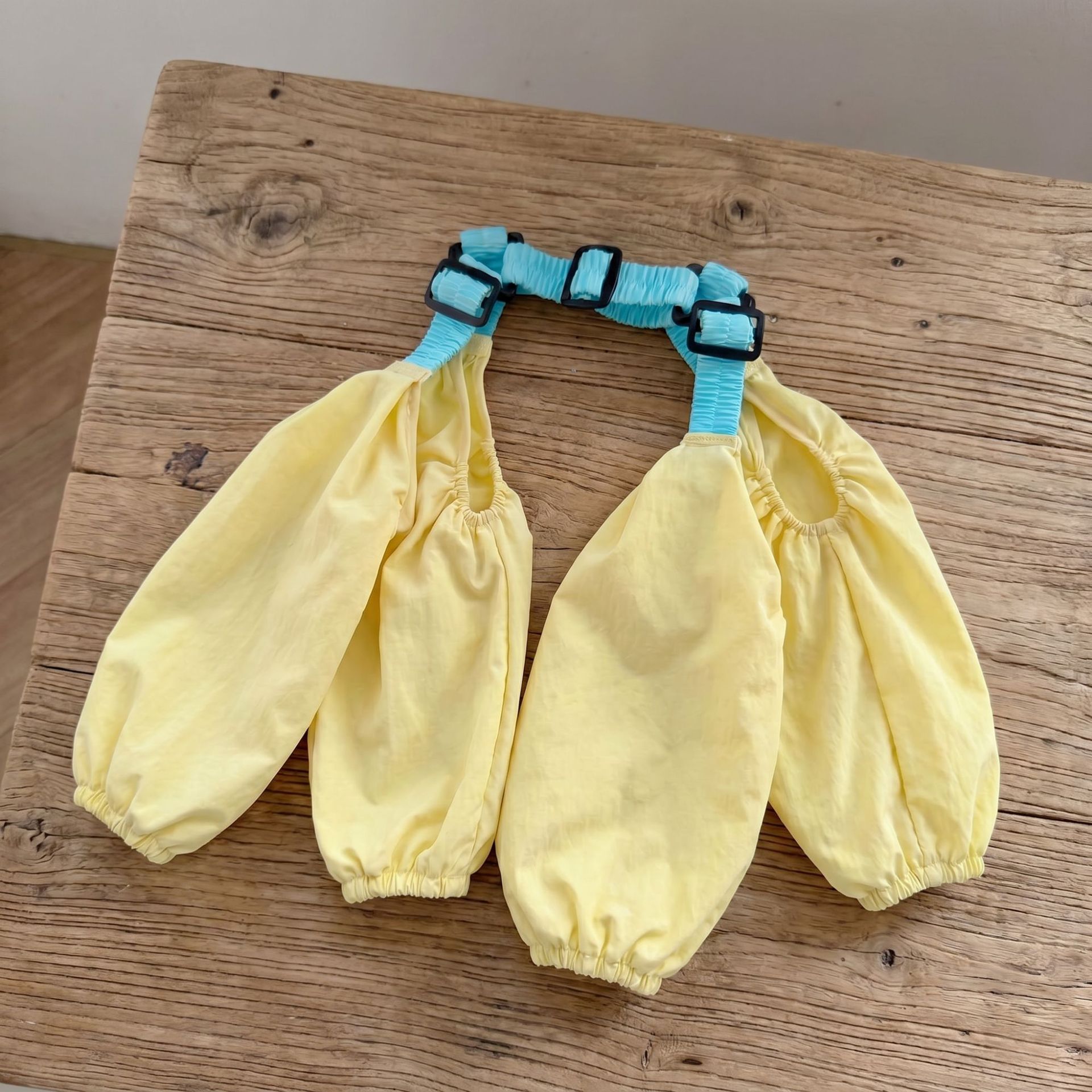 Thin breathable nylon anti-dirty pants (lemon yellow) / S