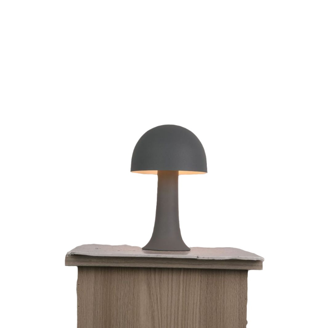 Comercio exterior nórdico metal retro hongos hogar cabezal de cama decoración de escritorio luces nocturnas creativas interiores