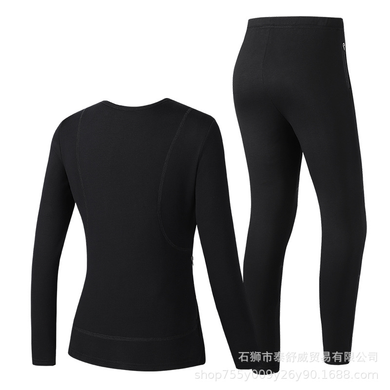 Trajes Térmicos Inteligentes con Calefacción USB para Hombre y Mujer, Ropa Interior Eléctrica de Temperatura Constante, Cómoda y a la Moda, Venta al Por Mayor