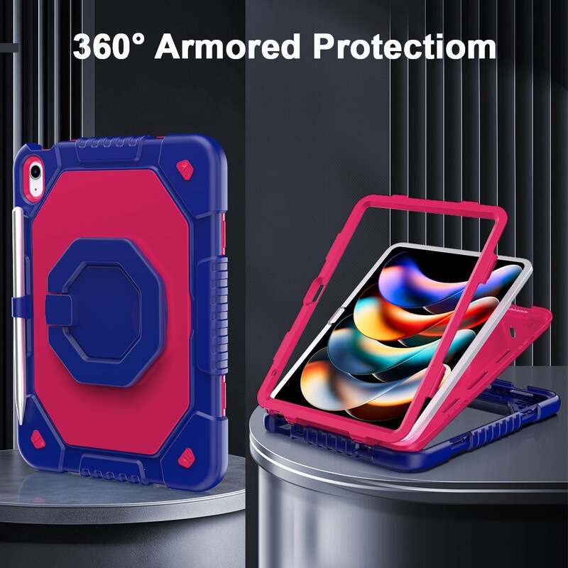 Suitable for the 2025 New iPad 11Th Generation Protective Case A16 Tablet Computer 11inch Children's Silicone Anti-Fall Stand