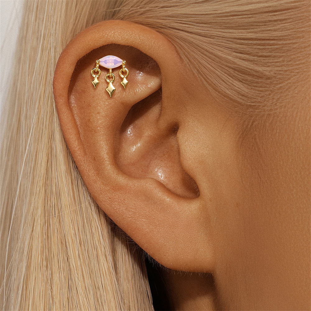 1g Weight Zircon Inlay Material Ear Studs Classification Ear Cartilage Rings & Studs Piercing Type 1 Piece Quantity Daily Occasion 925 Sterling Silver Material Geometric Pattern All Seasons Season Unisex Gender Elegant, Simple Style Style 1 Piece Ear Cartilage Rings & Studs Elegant Simple Style Geometric 925 Sterling Silver Zircon Ear Cartilage Rings & Studs 28