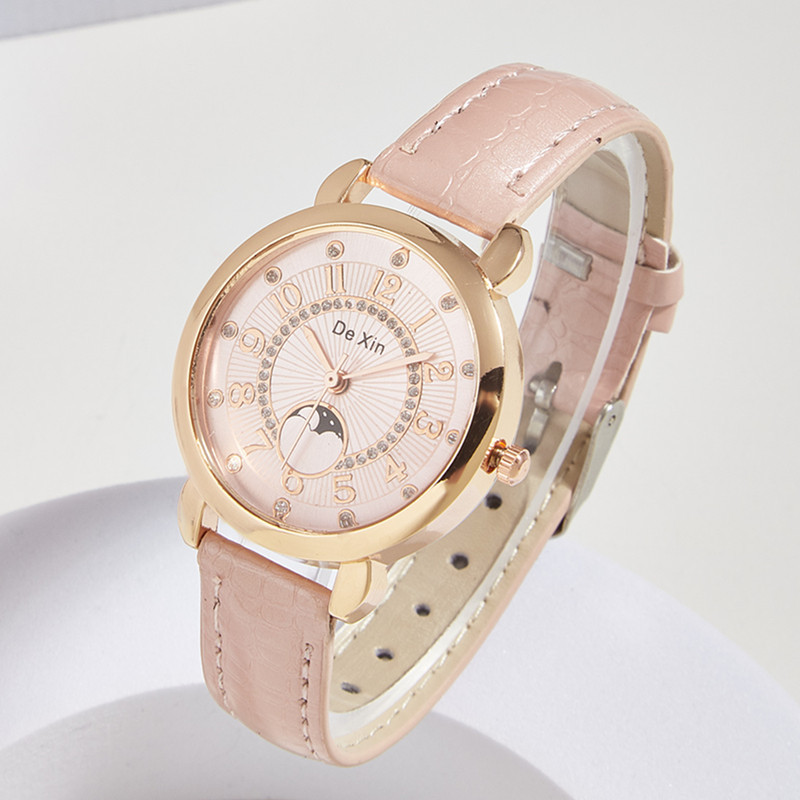 Reloj de mujer ultrafino de marca suiza nuevo reloj de cuarzo de lujo correa de diamantes reloj de mujer de moda