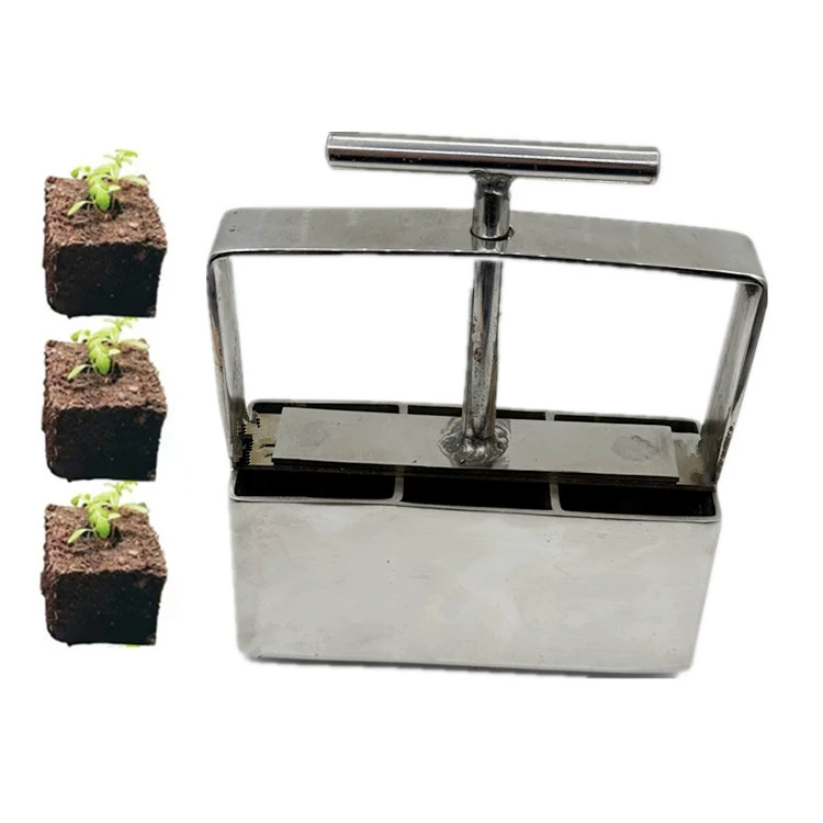 Горячая распродажа ручного устройства для изготовления блоков почвы, блокировщика почвы, садовых инструментов, инструментов для посева, садовых инструментов