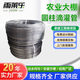 圆柱滴灌管 厂家直供大棚滴灌带果树滴管管16mm内镶圆柱式滴灌管