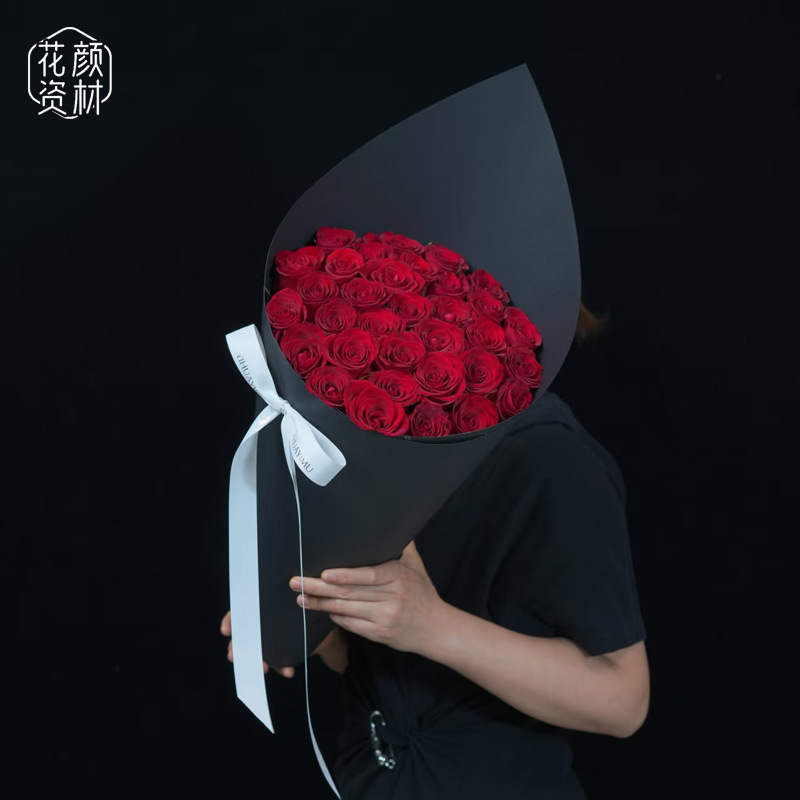 Huayan Materials オールインワン アイスクリーム タンブラー スタンドアップ シェイプピース DIY ブーケ素材パッケージ 花の包装 フラワーバケツ|undefined