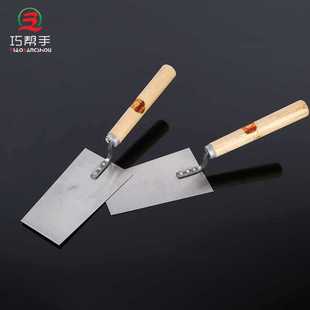 ✅ Large Tile Trowel Trapezoidal Bricklaying Knife Mortar Trowel Masonry Tool Plastering Trowel