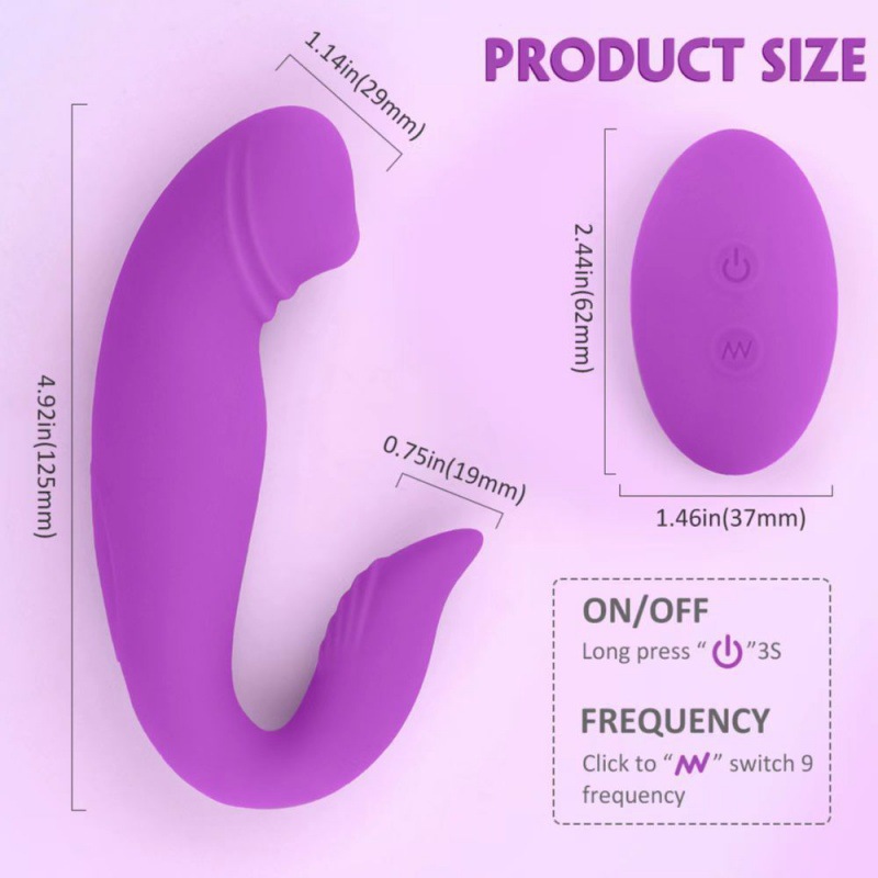 Dildo indossabile per donna in silicone colore rosso rosa_voghion.com