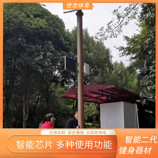 Outdoor Fitness Equipment Heart Rate Column Smart Park Trail Smart Heart Rate Column Heart Rate Test Height and Weight Detection