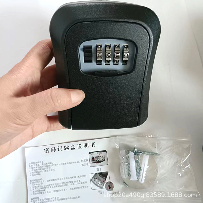 Caja de llaves de contraseña Caja de llaves de decoración Caja de llaves de imagen de publicidad empresarial Puerta antirrobo de ojo de gato Caja de contraseña de llave de arco