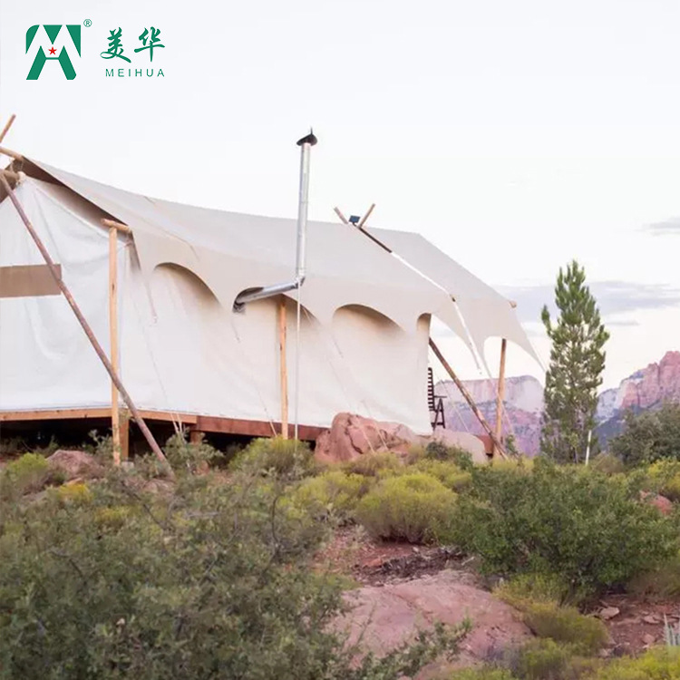 Pastizales de camping de madera maciza tienda de hotel campamento al aire libre tienda de ocio Hotel B & B cielo estrellado tienda de fábrica