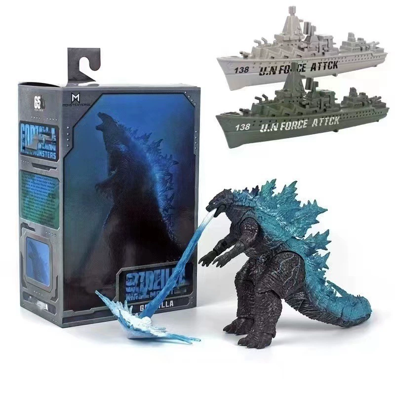 [качественная версия 2024 Годзилла фигурка битва кинг-кун империя подъем Godzilla подвижная модель игрушка]