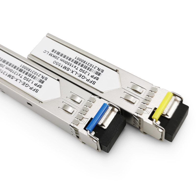 深圳工厂SFP-GE-LC-SM1550单纤单模1.25G LC 20KM 千兆光模块