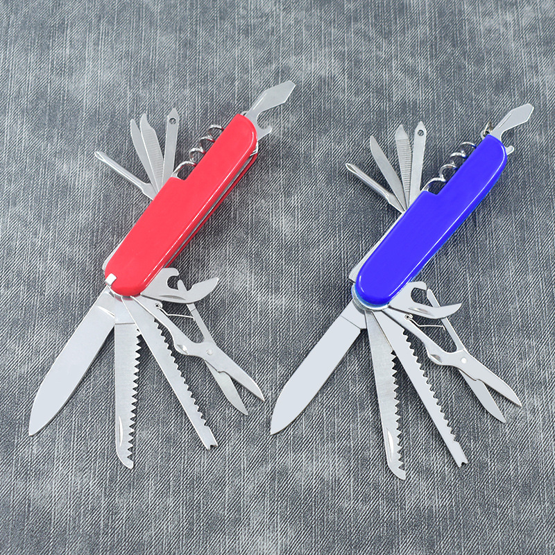 户外折叠刀 多功能小刀 不锈钢11开多用途小刀 礼品小刀