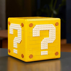 クロスボーダー 50069 スーパーマリオ クエスチョンマークボックス ボーイズ 小粒子組み立てブロック 6998 おもちゃ 100019
