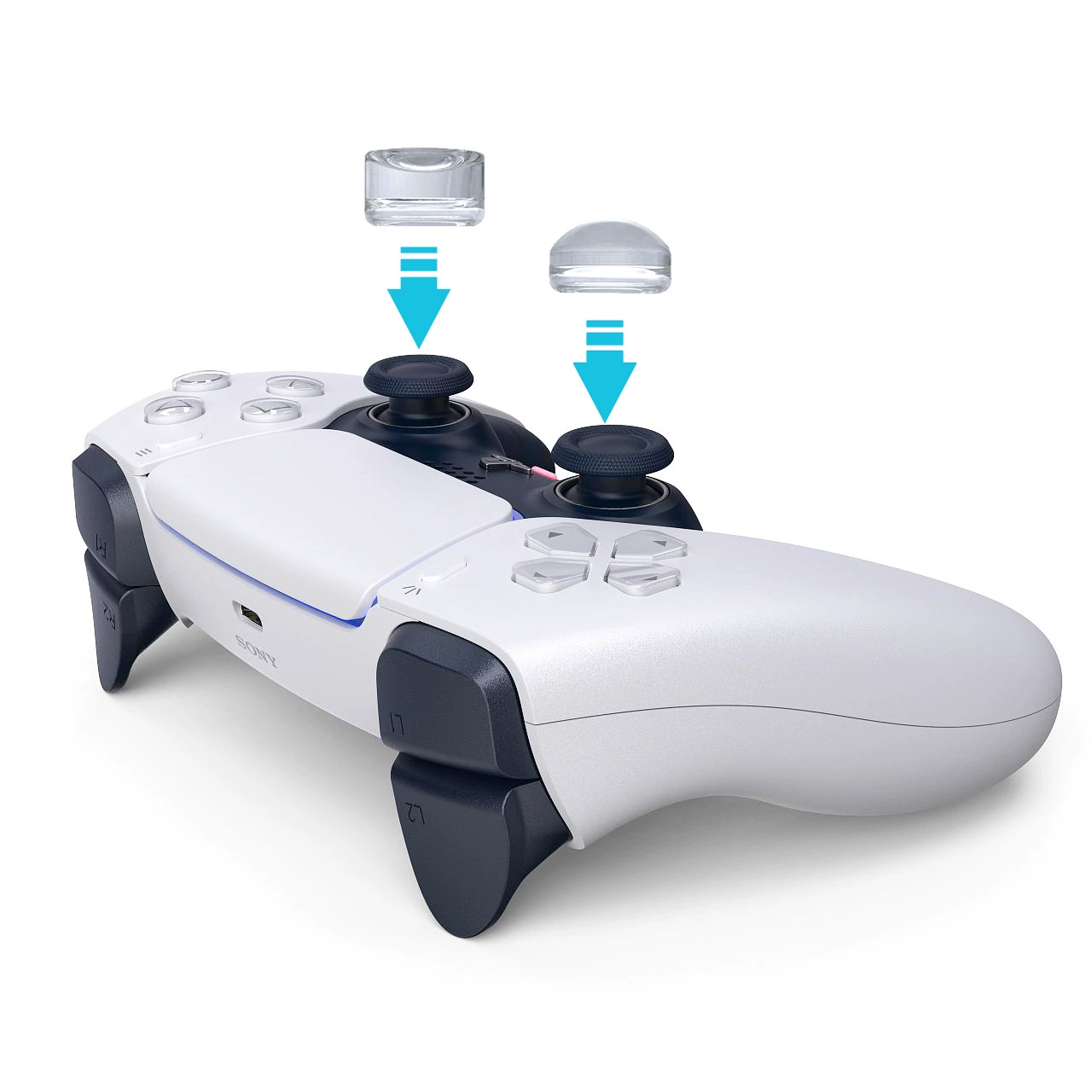 PS5 капачка-уголок PS5 кристальные ракетные крышки PS4 Xbox Series силиконовая крышка кросс-бордер