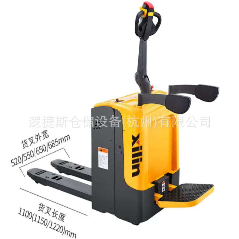 西林站驾式托盘搬运车液压装卸搬运车地牛拖车叉车电动叉车搬运车