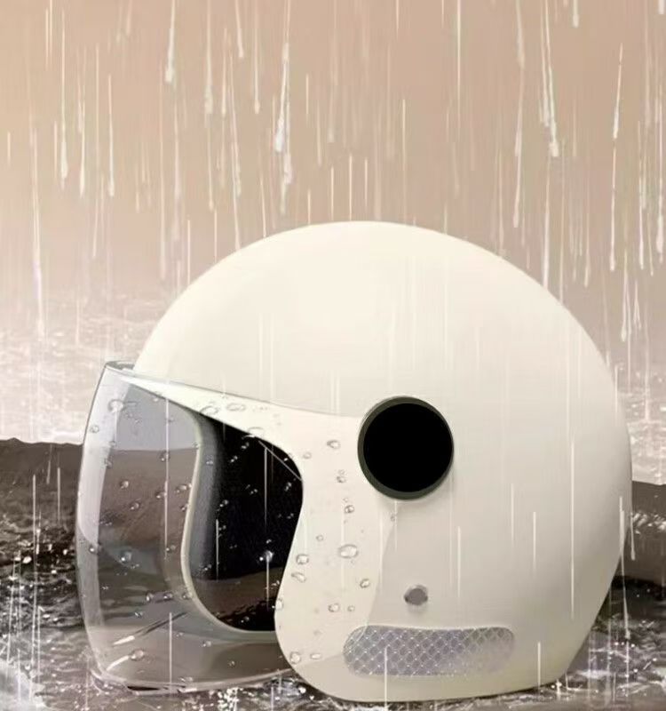 【Cross-Border Trade】Electric Vehicle Helmet for Women, Winter Warm and Cold-Proof, Suitable for All Seasons, Motorcycle Helmet for Men