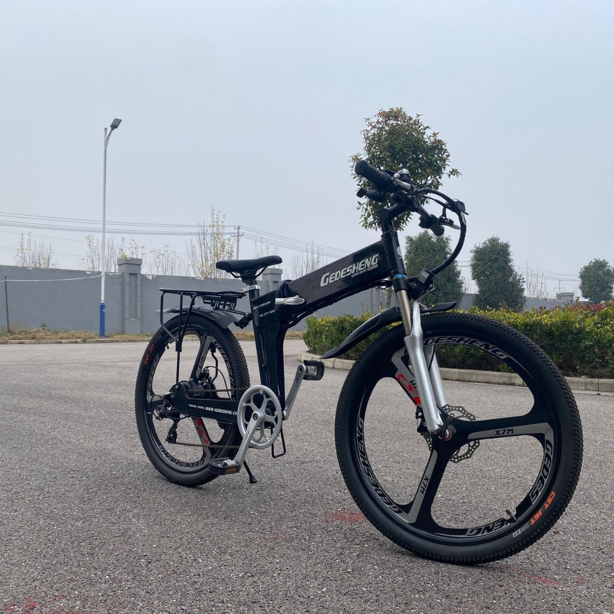 Электровелосипед Gedesheng 26" с бесколлекторным двигателем 350W