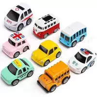 Воин, металлическая toy-карта, реалистичная модель автомобиля, автобус, брелок, кукла, оптом
